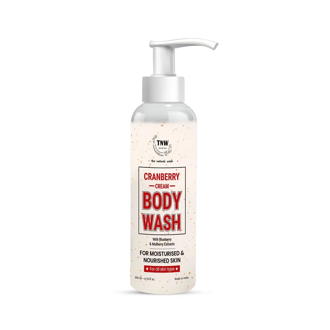 Cranberry Cream Body Wash For skin brightening & skin nourishment .